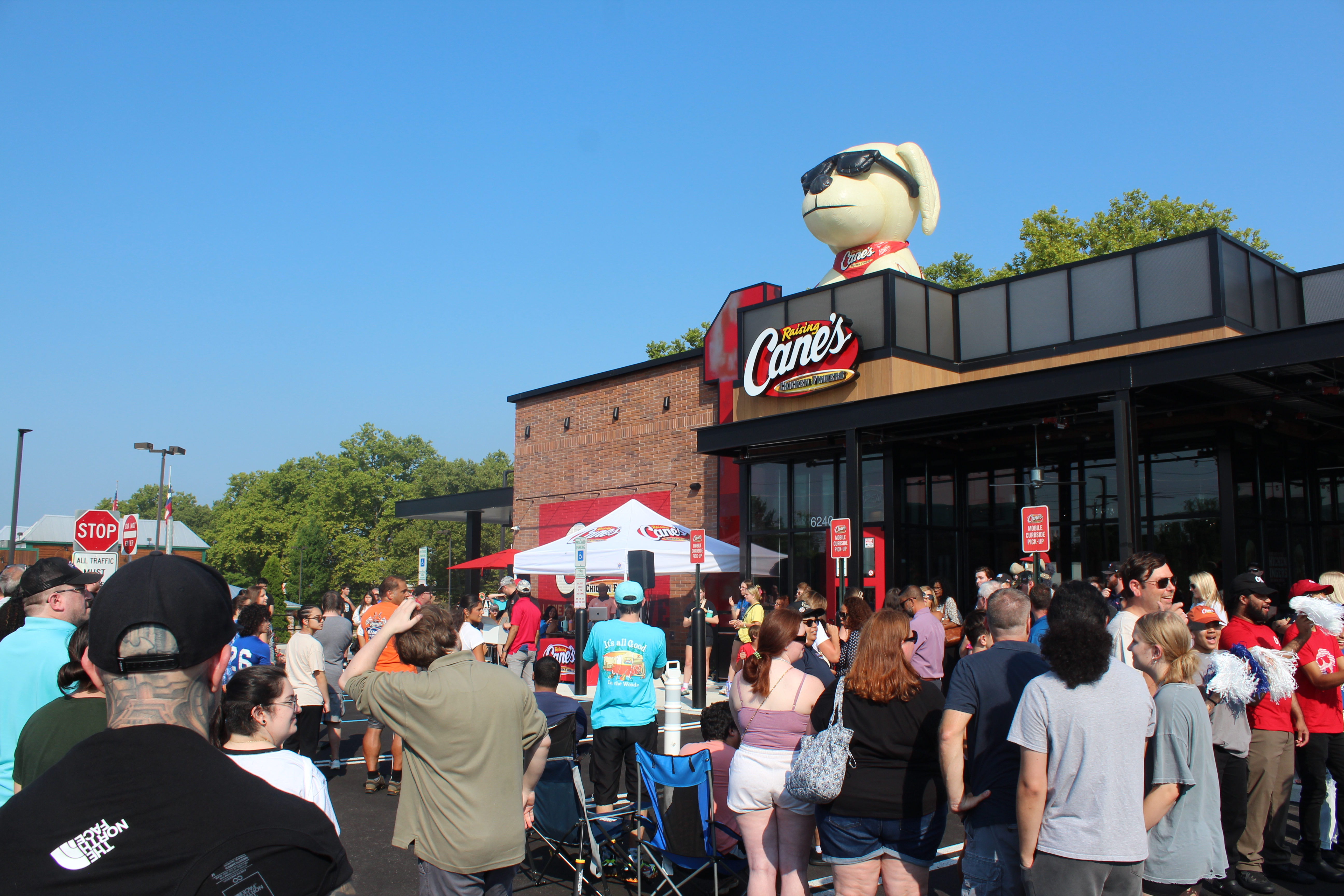 Raising Cane's Opening