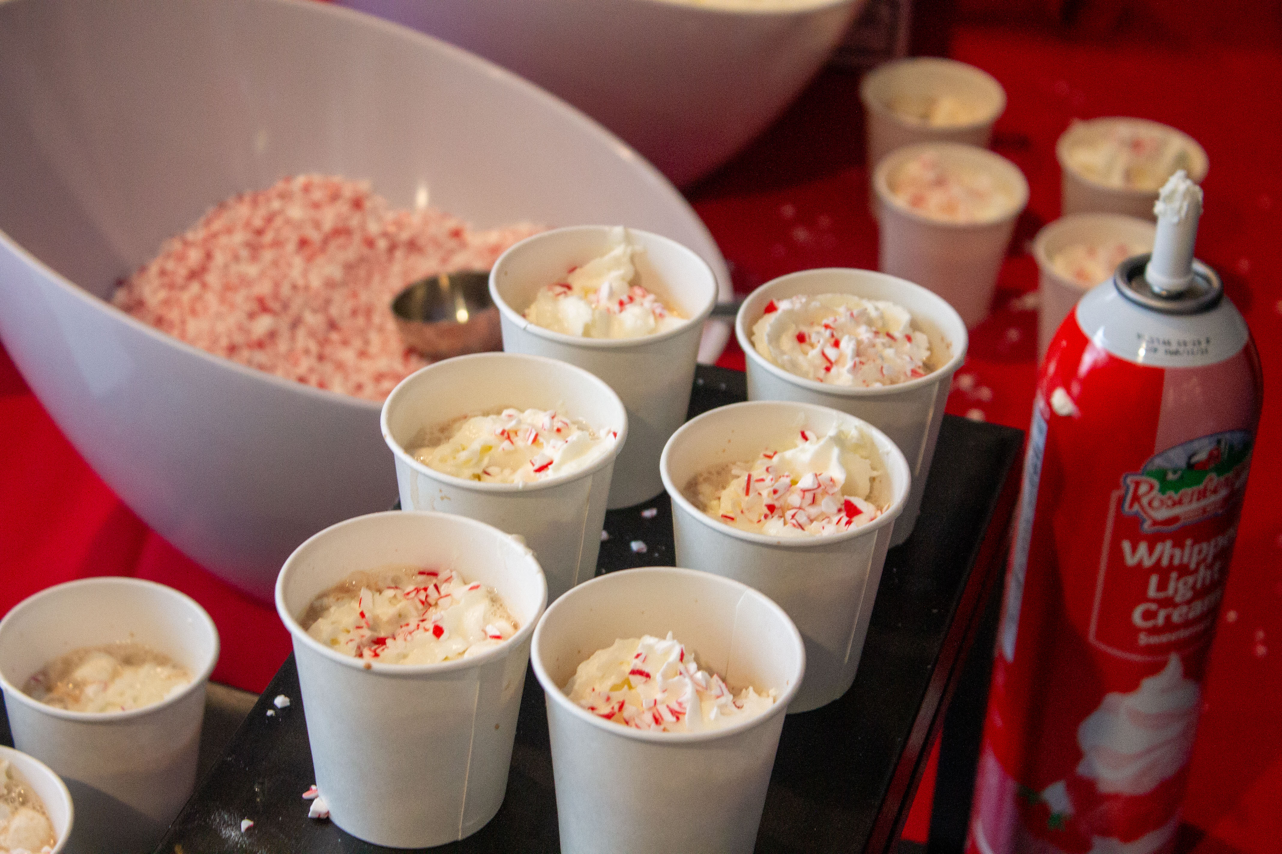 Peppermint hot chocolate