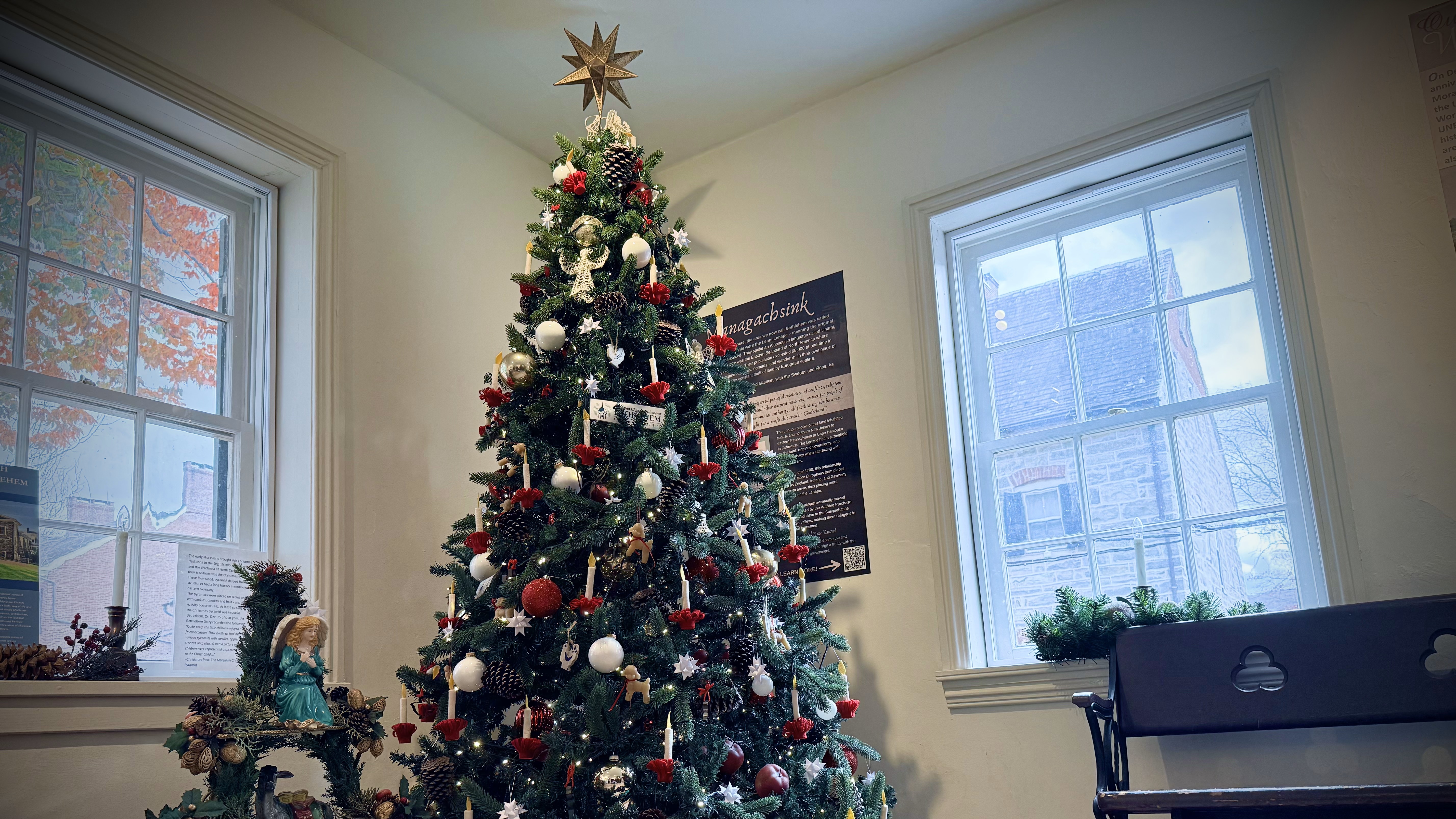 Bethlehem Christmas tree exhibiton