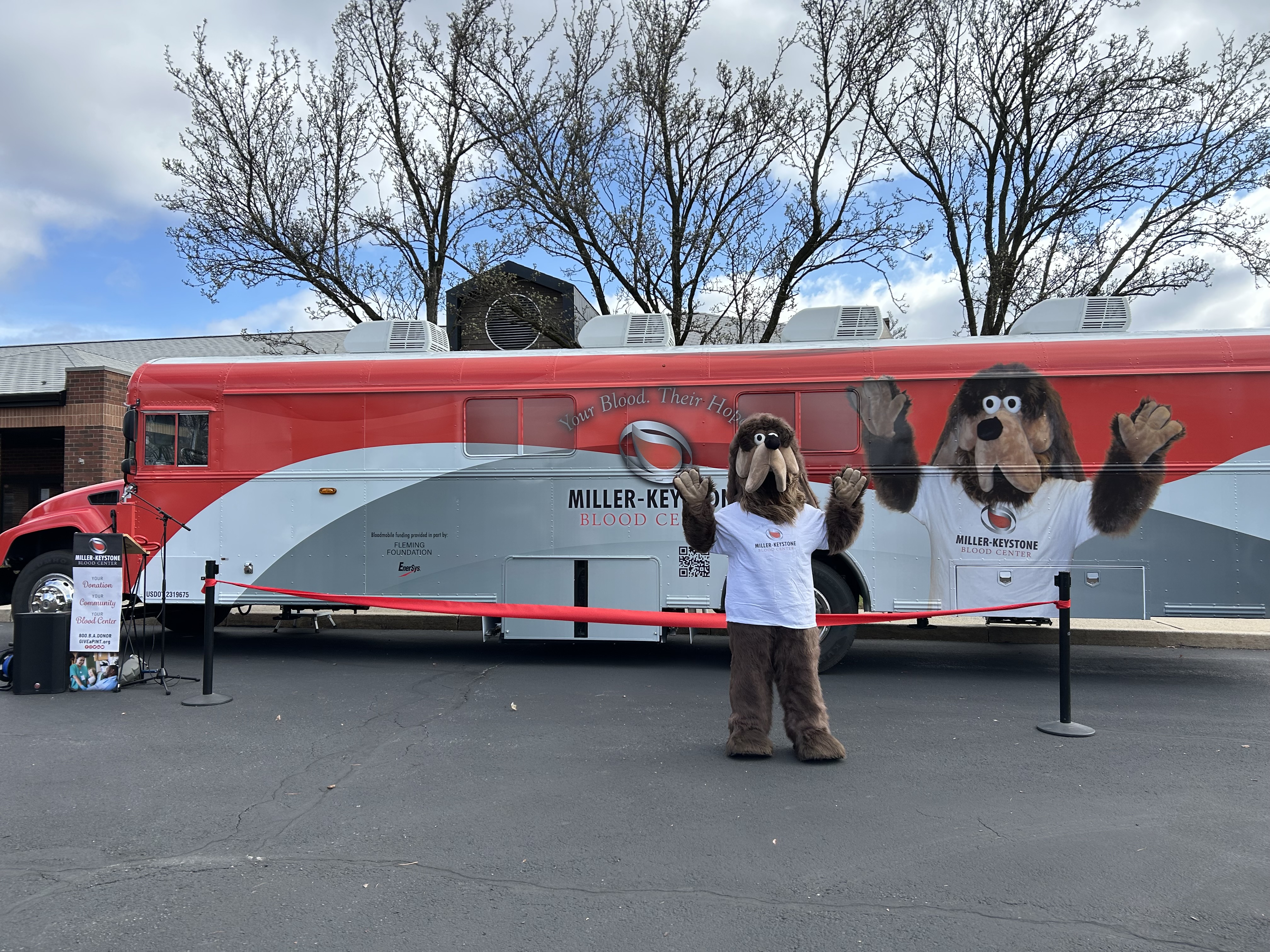 Miller-Keystone Blood Center Bloodmobile