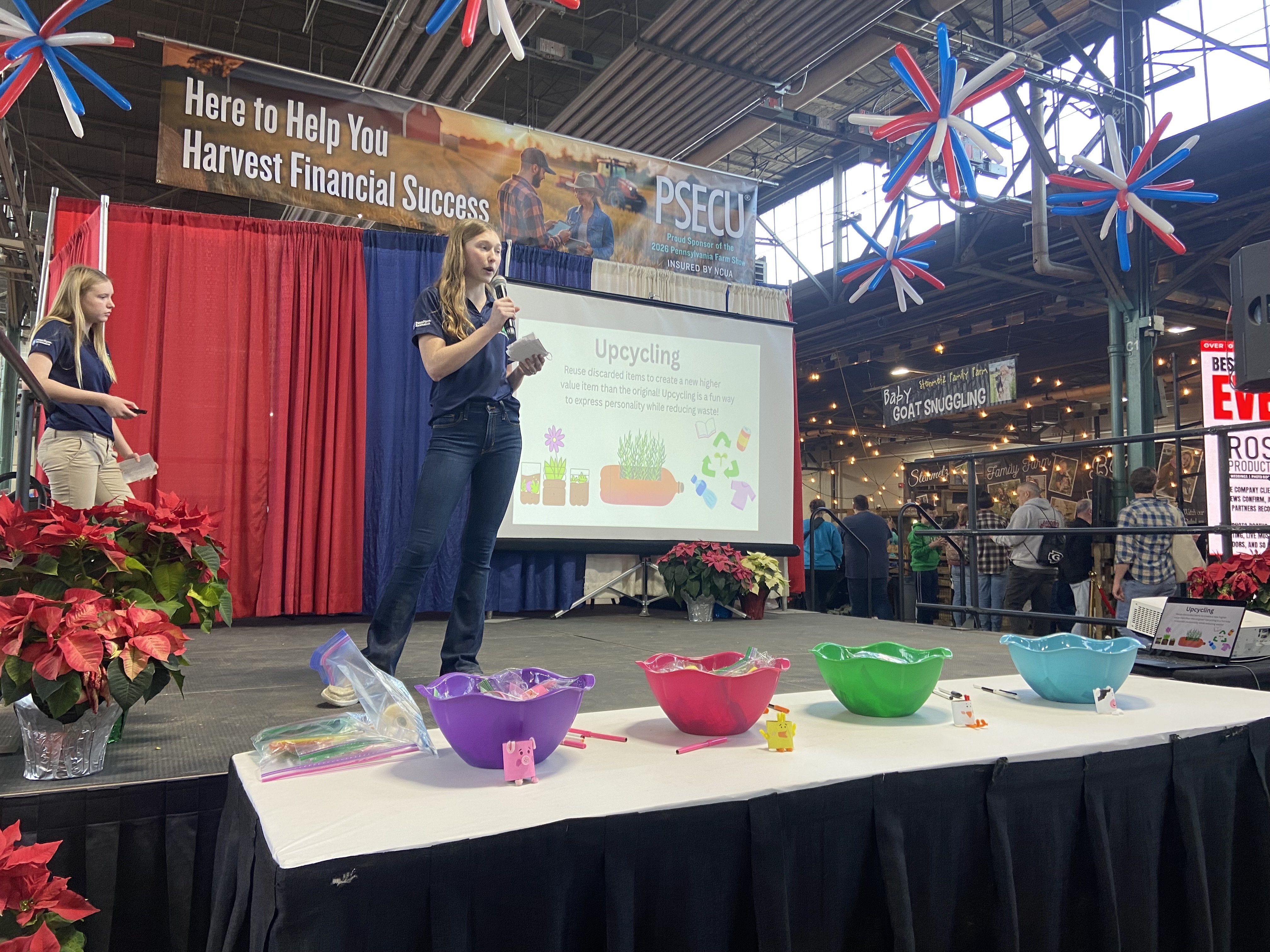 ‘We can make a difference’: Upcycling presentation at Pa. Farm Show highlights strategies to transform trash into treasure
