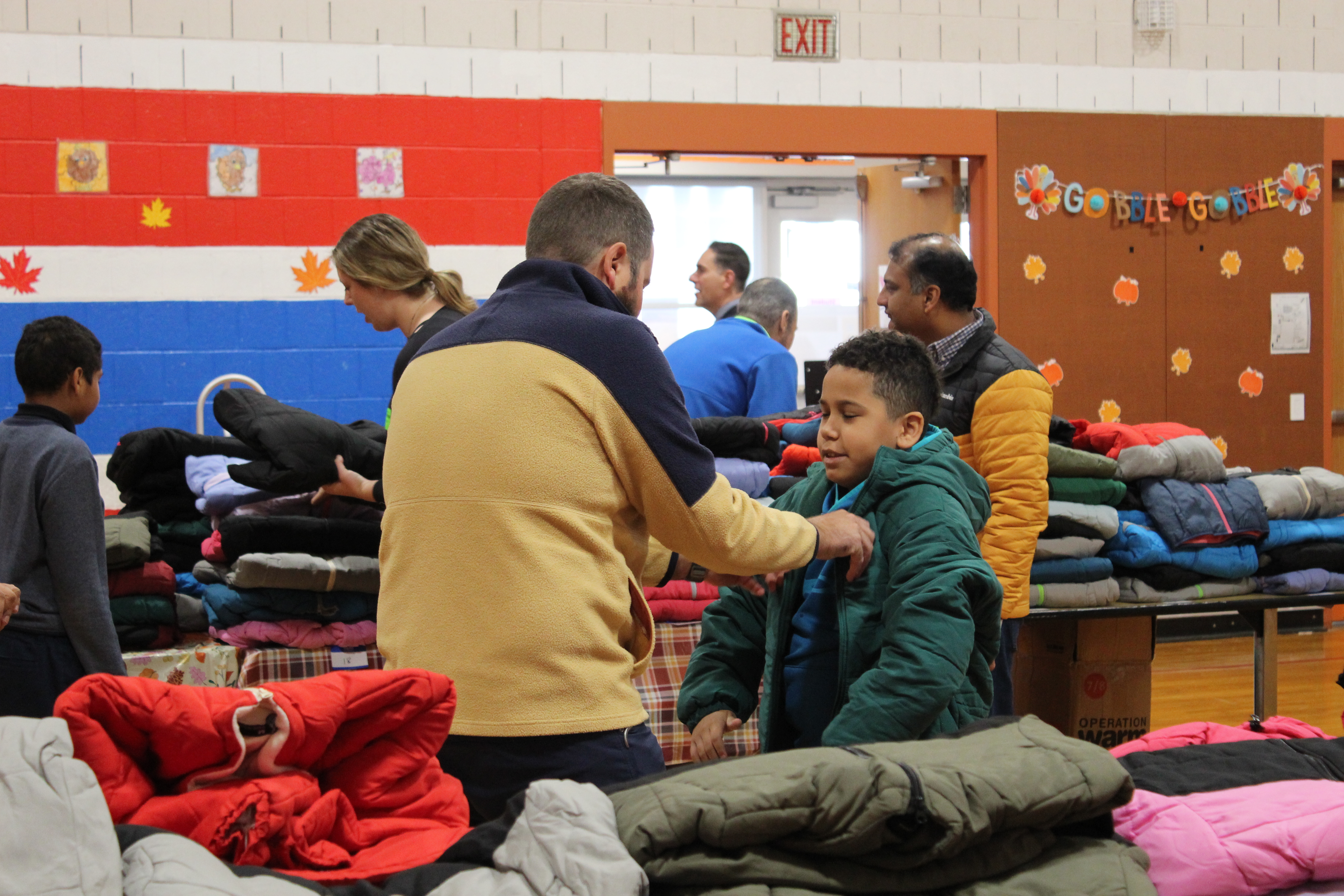 Washington Elementary School Coat Drive #1