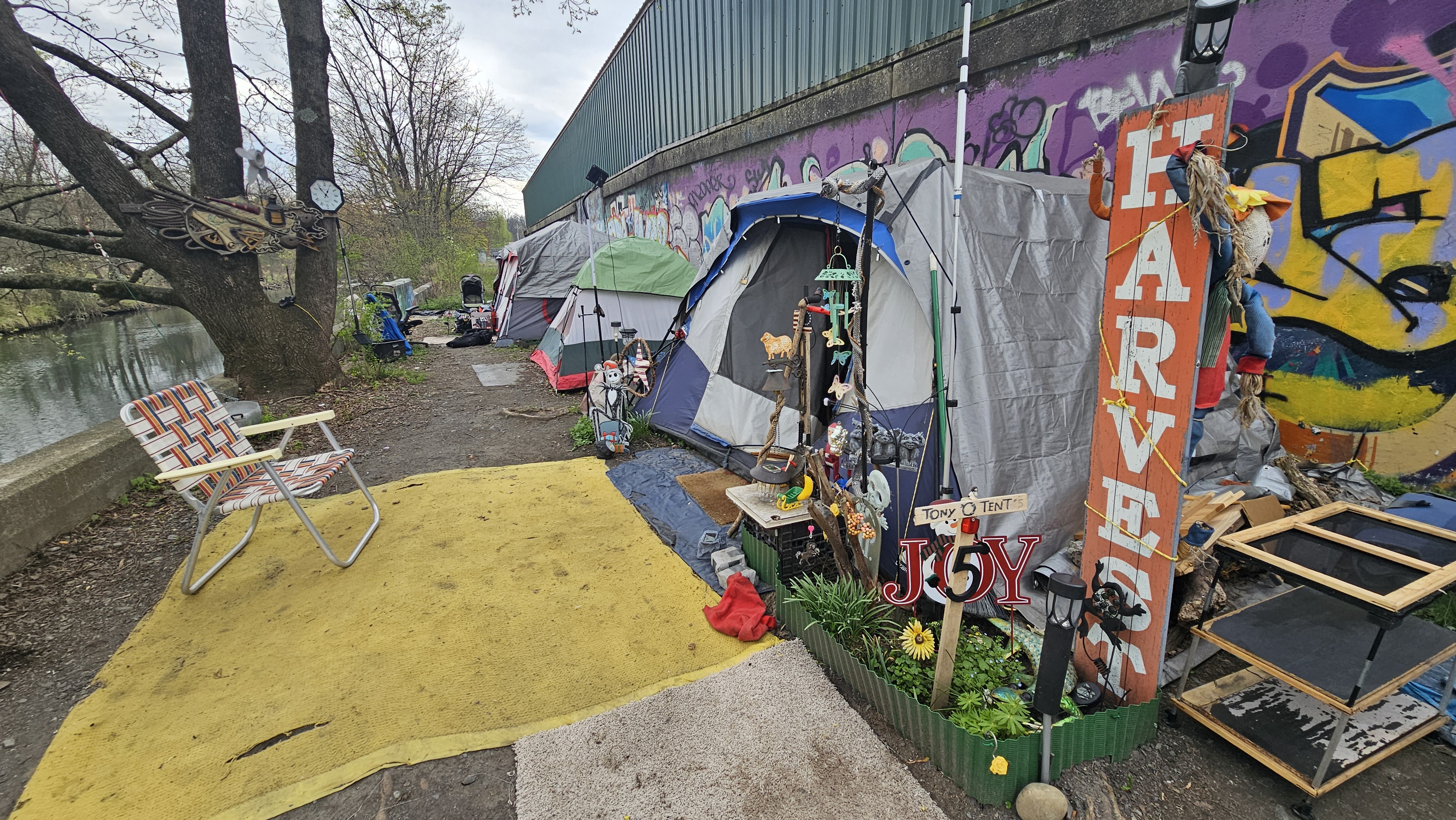 ‘Give us time’: Residents seek reprieve as Allentown moves to clear another homeless camp