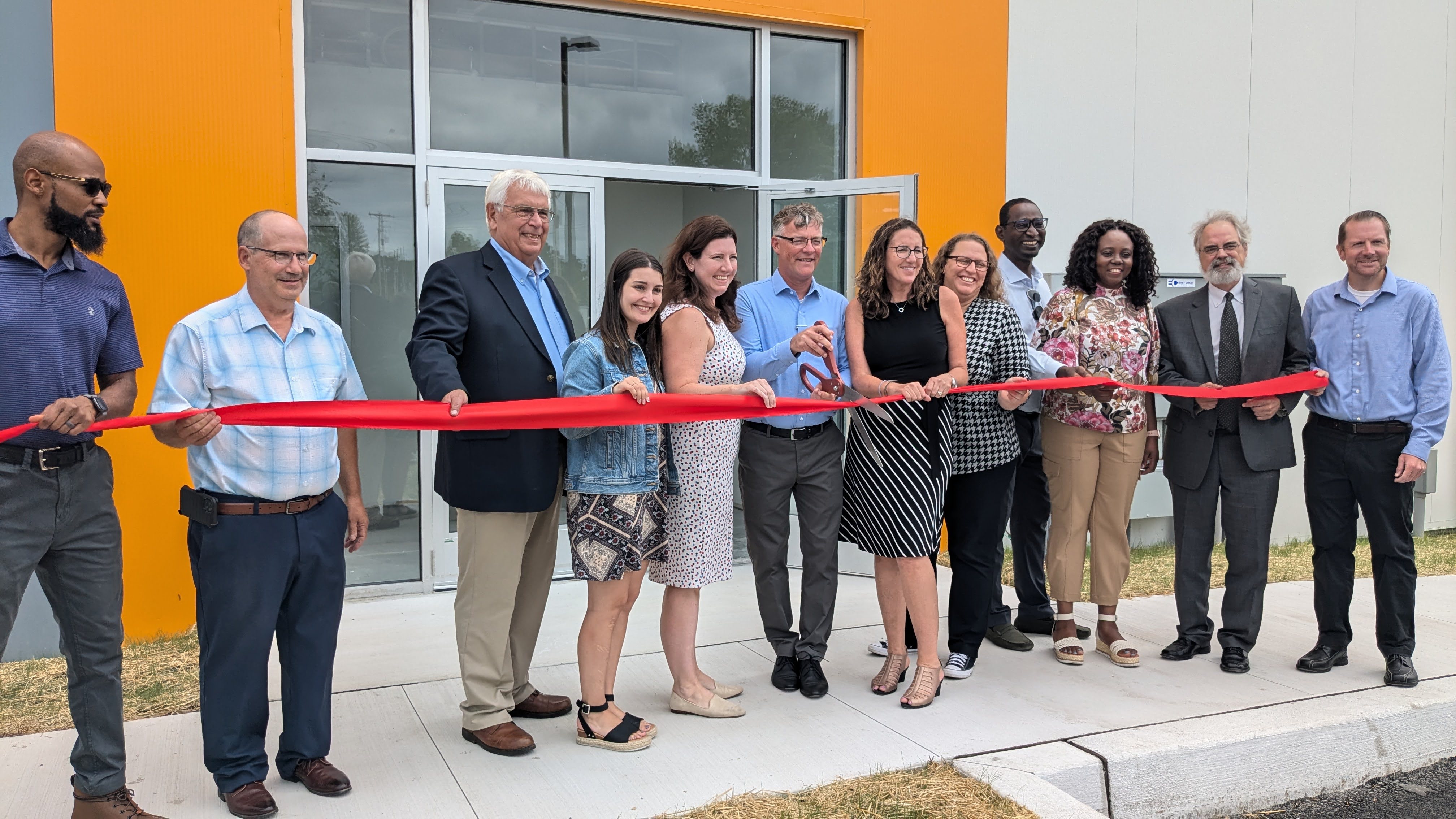 20 green knight drive ribbon cutting