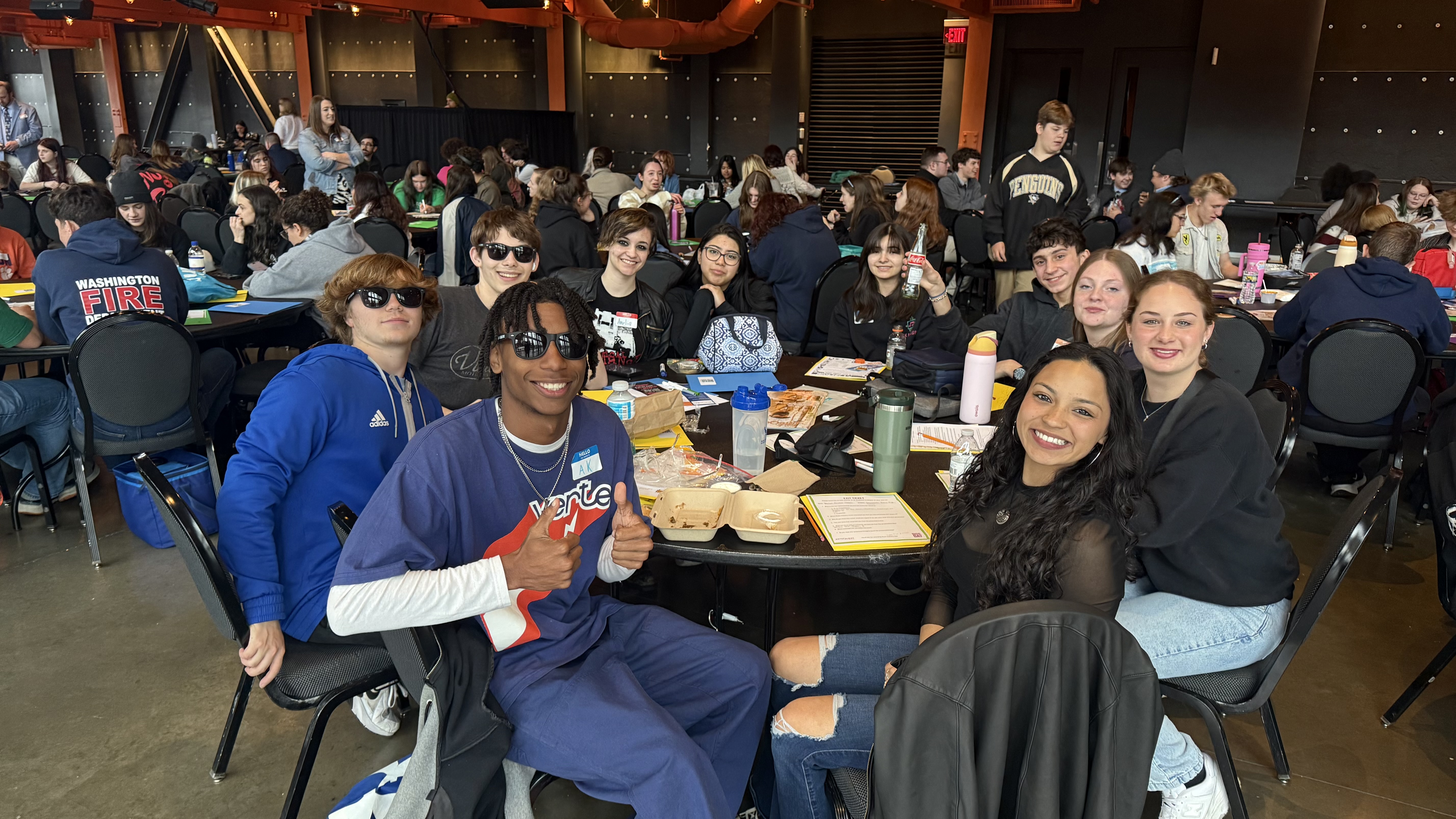 Nazareth HS students at ArtsQuest 