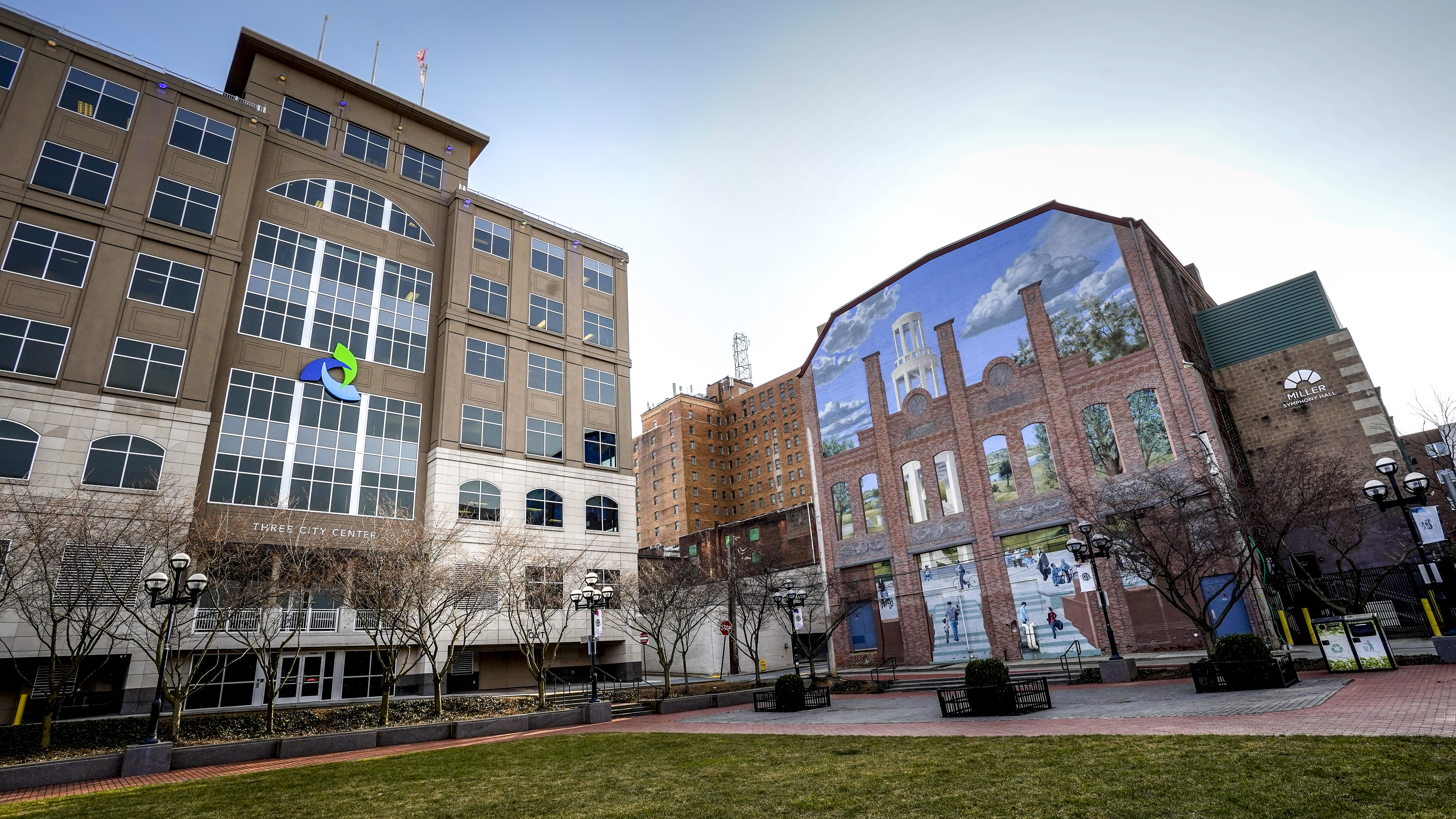Allentown City Hall, Allentown Arts Park, Lehigh County Jail, prison, Allentown Center City, Lehigh valley