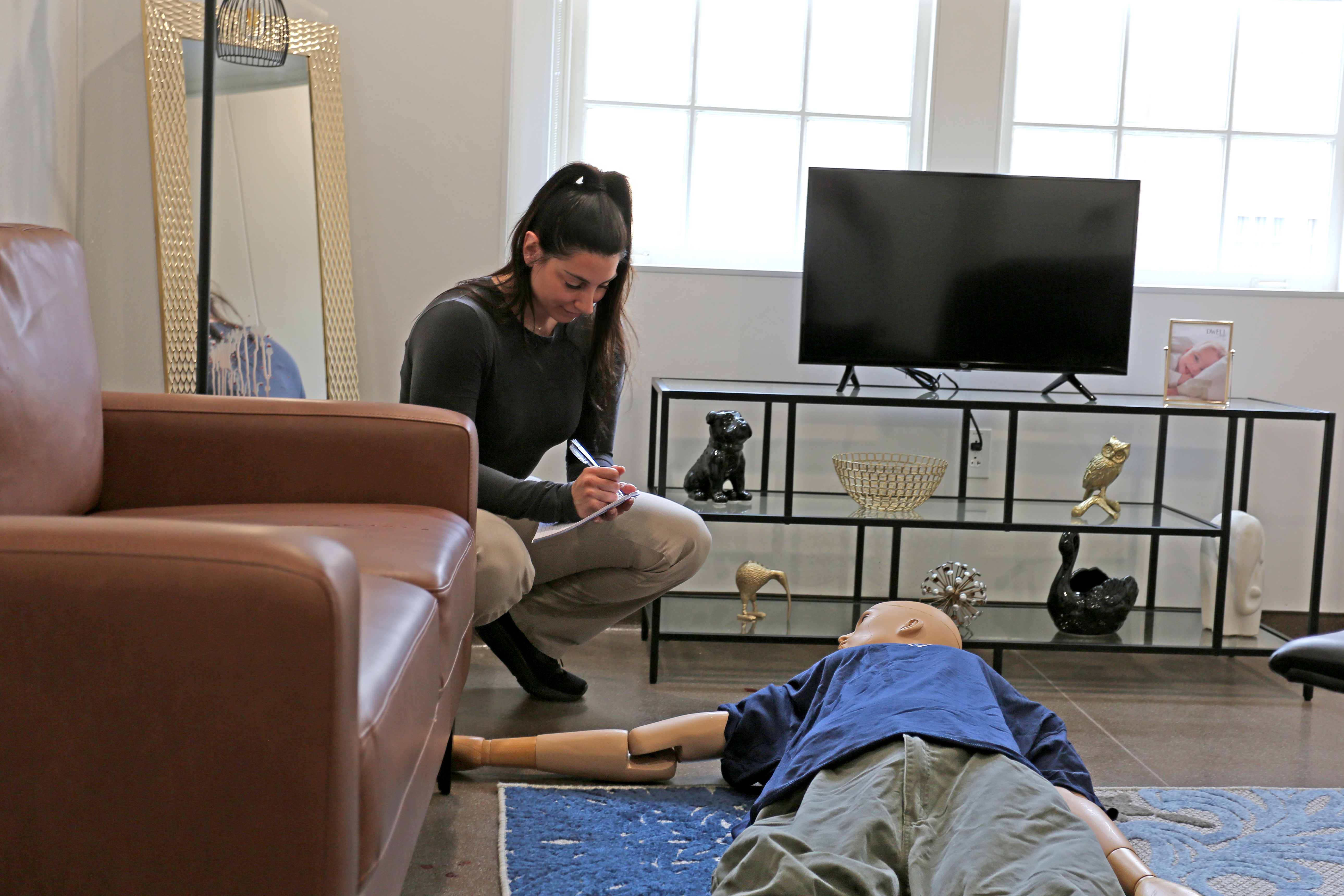 Cedar Crest College holds 1st training at new crime scene lab