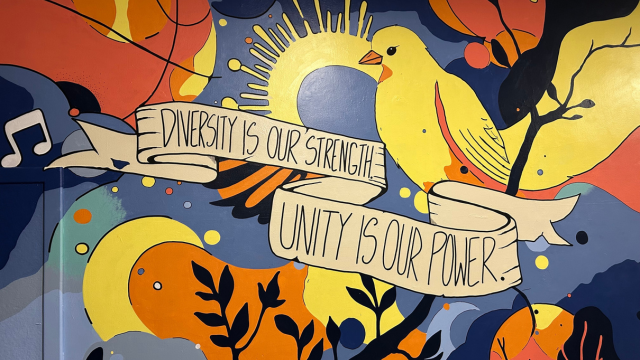 WAHS Mural