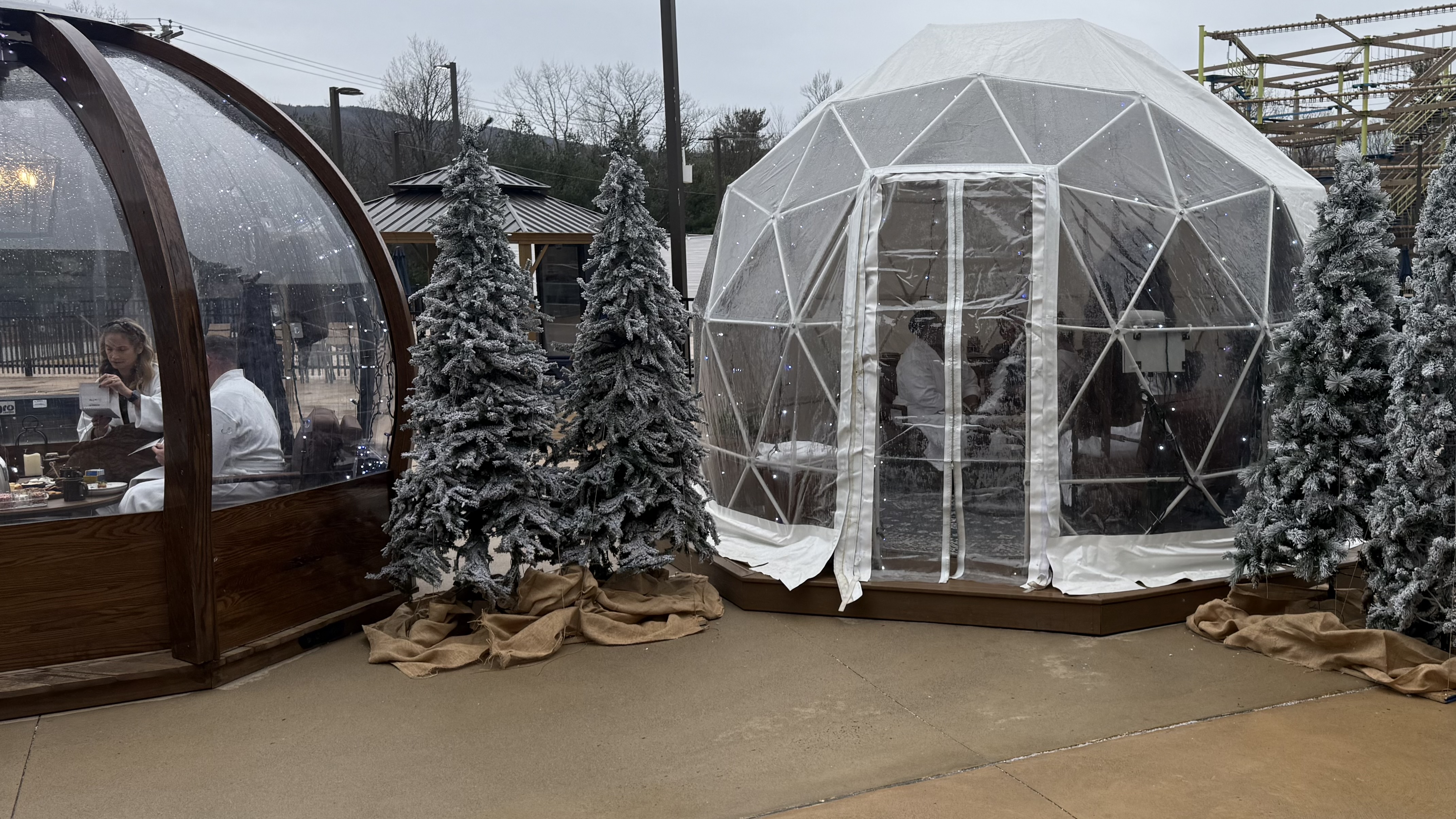  Great Wolf Lodge Poconos celebrates 20 years with new snow globe chalets, private hot tubs 